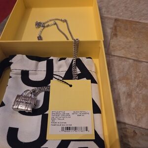 Marc Jacobs NIB Tote Bag Necklace